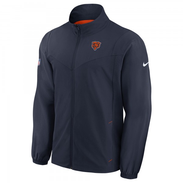 Nike NFL Woven FZ Jacket Chicago Bears, navy-orange
