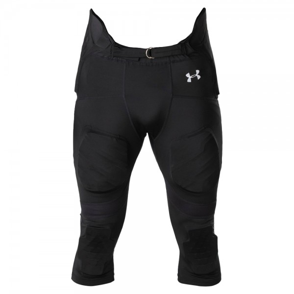 Under Armour Integrated Football Pant, &quot;All in one&quot; Footballhose - schwarz