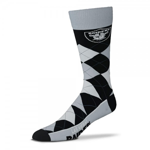 For Bare Feet NFL Las Vegas Raiders Socken Argyle Lineup