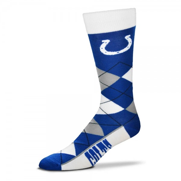 For Bare Feet NFL Indianapolis Colts Socken Argyle Lineup