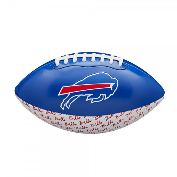 Wilson NFL Peewee Buffalo Bills Logo Football