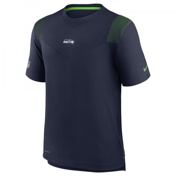 Nike NFL Top Player UV DRI-FIT T-Shirt Seattle Seahawks navy - grün