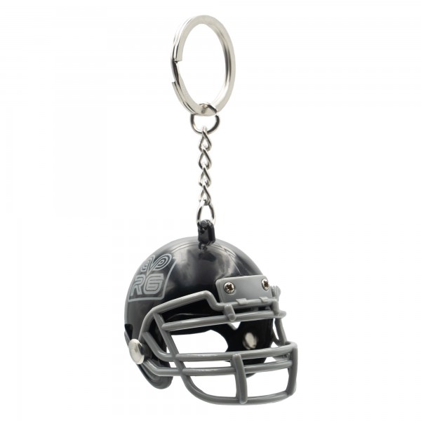 Schlüsselanhänger, Taschenanhänger - 3D Mini Football-Helm Logo Rookie Goat