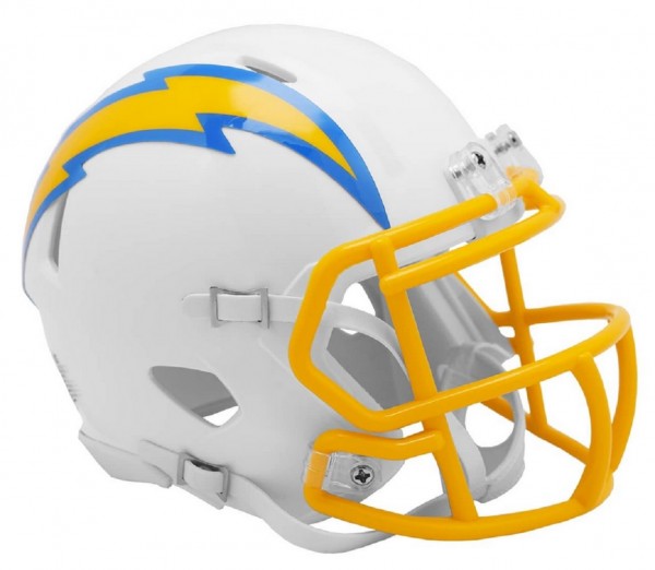 NFL AMP Team Los Angelos Charges Riddell Speed Replica Mini Helm