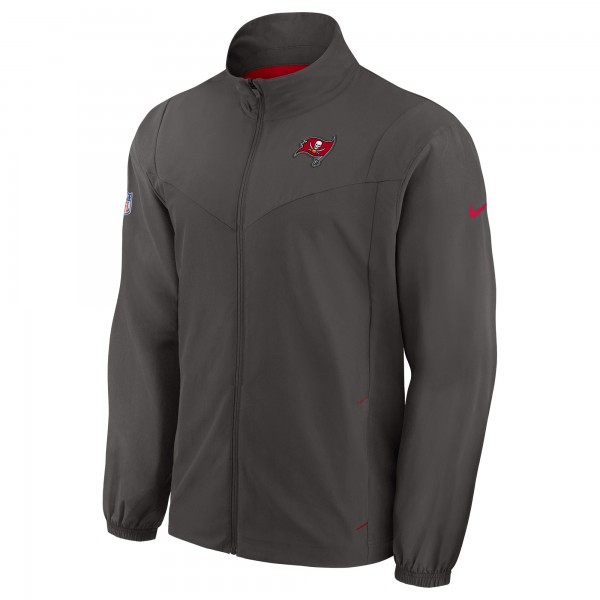 Nike NFL Woven FZ Jacket Tampa Bay Buccaneers, dunkel grau-rot