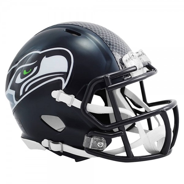 NFL AMP Team Seattle Seahawks Riddell Speed Replica Mini Helm
