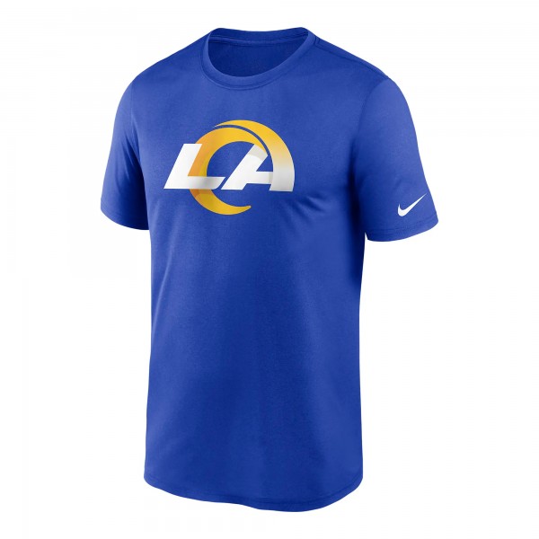 NFL TEAM Los Angelos Rams Nike Essential Logo NFL T-Shirt - royal
