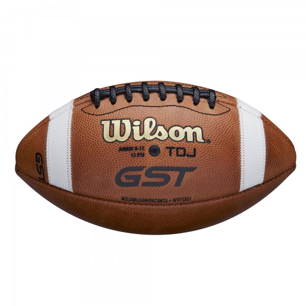 Wilson GST1321 Junior Leder Football, Game Ball