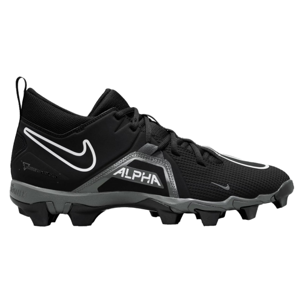 Nike Alpha Menace 3 Shark (CV0582 010) American Football All Terrain Schuhe - schwarz/grau