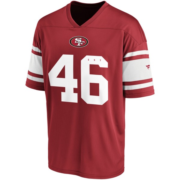 Fanatics NFL Poly Mesh Supporters San Francisco 49ers Jersey, rot