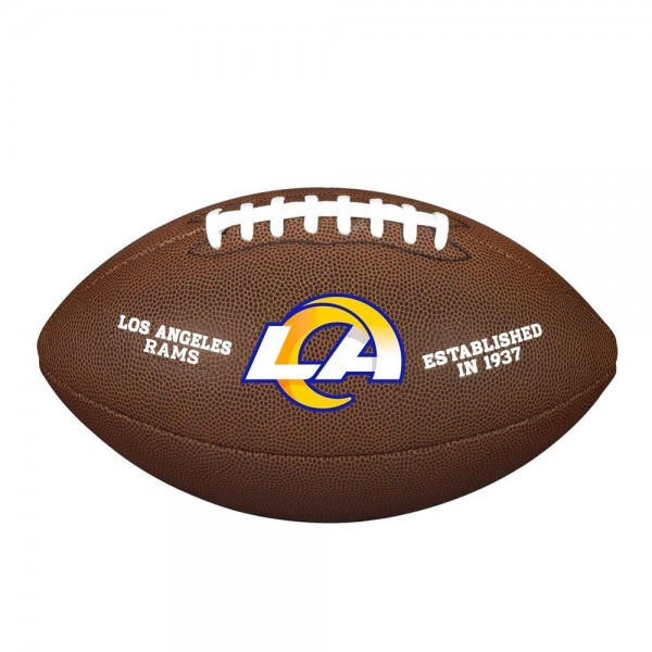 Wilson NFL Team Logo Composite Football Los Angeles Rams