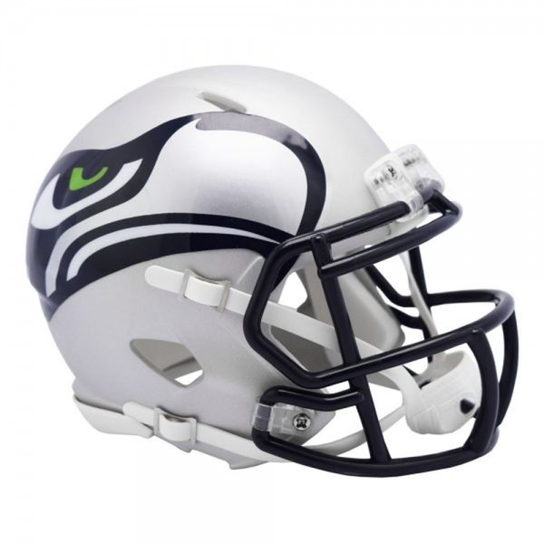 NFL AMP Team Seattle Seahawks Riddell Speed Replica Mini Helm