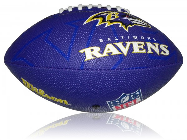 Baltimore Ravens Wilson NFL Junior Logo Football