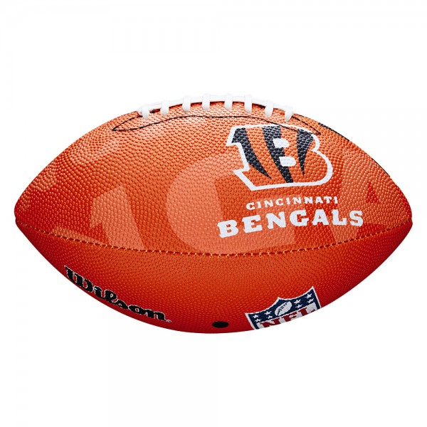 Cincinnati Bengals Wilson NFL Junior Logo Football