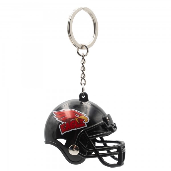 Schlüsselanhänger, Taschenanhänger - 3D Mini Football-Helm Logo Adler