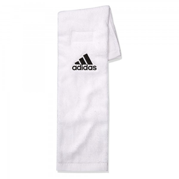 Weißes adidas Football Field Towel Handtuch