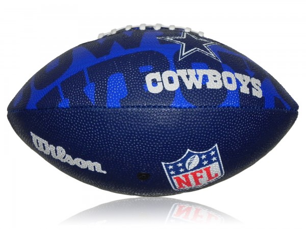 Dallas Cowboys Wilson NFL Junior Logo Football