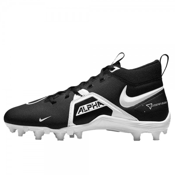 Nike Alpha Menace Varsity 3 CV0586 Rasen Footballschuhe - schwarz-weiß