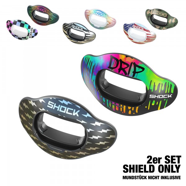 Shock Doctor Interchange Shield für Interchange Mundstück (2er Set)