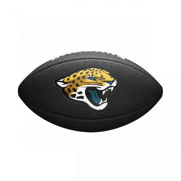 Schwarzer Mini Football Wilson NFL Jacksonville Jaguars Logo