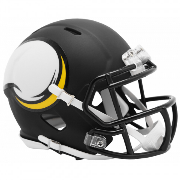 NFL AMP Team Minnesota Vikings Riddell Speed Replica Mini Helm