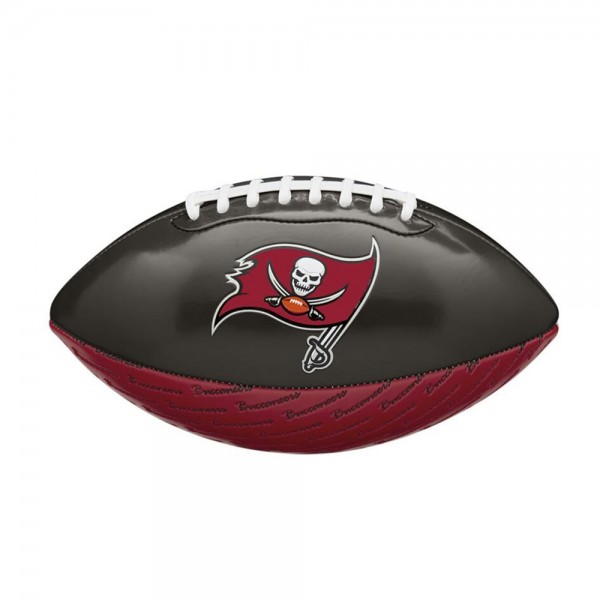 Wilson NFL Peewee Tampa Bay Buccaneers Logo Football