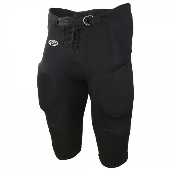 Rawlings FPPI Poly Integrated Pants, All in One Hose - schwarz
