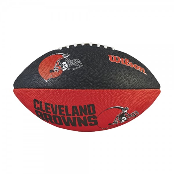 Wilson NFL Junior Cleveland Browns Design 2020 Logo Football